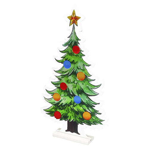 Albero di Natale Infinity Lights 336 LED multicolore 65x40 cm uso interno 6