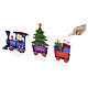 Train de Noël Infinity Lights 345 LEDs multicolores 35x70 cm pour intérieur s4