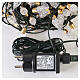 Guirlanda de luzes vintage com efeito cintilante para árvore de Natal, 120 LED, luz dourada quente, 12 m s6