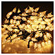 Guirlande lumineuse vintage intérieure/extérieure à effet scintillant 180 LEDs lumière dorée chaude 18 m s2