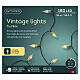 Guirlanda de luzes vintage int/ext com efeito cintilante 180 LEDs luz dourada quente 18 m s3