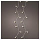 Luci di Natale vintage int-est 120LED bianco caldo effetto twinkle 12 m s1