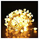 Luci di Natale vintage int-est 120LED bianco caldo effetto twinkle 12 m s3
