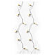Luci di Natale vintage int-est 120LED bianco caldo effetto twinkle 12 m s4