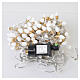 Guirlande lumineuse vintage intérieur-extérieur 180 LEDs blanc chaud scintillant 18 m s7