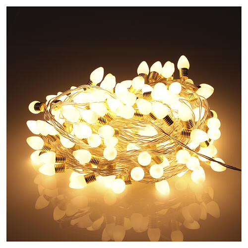 Catena luci di Natale vintage int-est 180LED bianco caldo twinkle 18 m 3