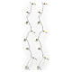 Catena luci di Natale vintage int-est 180LED bianco caldo twinkle 18 m s2