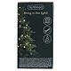 Catena luci di Natale vintage int-est 180LED bianco caldo twinkle 18 m s5