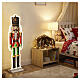 Figura infinity light int-est 534 LED Schiaccianoci 120x40 cm s2