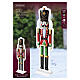 Figura infinity light int-est 534 LED Schiaccianoci 120x40 cm s6