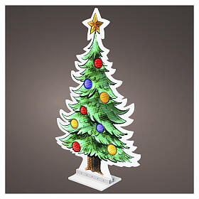 Albero Infinity Light int-est multicolore 642 LED 120x75 cm