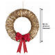 Illuminated wicker Christmas wreath, IN/OUTDOOR, 72 LEDs, 23x5.5 in s3