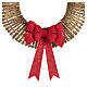 Illuminated wicker Christmas wreath, IN/OUTDOOR, 72 LEDs, 23x5.5 in s4