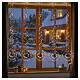 Cascade lumineuse de Noël int/ext 5 sphères 480 LEDs 100 cm s2