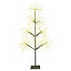 Silver Christmas light tree 1400 micro LEDs multicolor 180 cm indoor outdoor s5