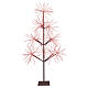 Silver Christmas light tree 1400 micro LEDs multicolor 180 cm indoor outdoor s6
