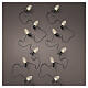 Guirlande lumineuse int./ext. bougies LED blanc chaud 16 LEDs 6 m s1
