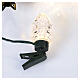 Guirlande lumineuse int./ext. bougies LED blanc chaud 16 LEDs 6 m s4