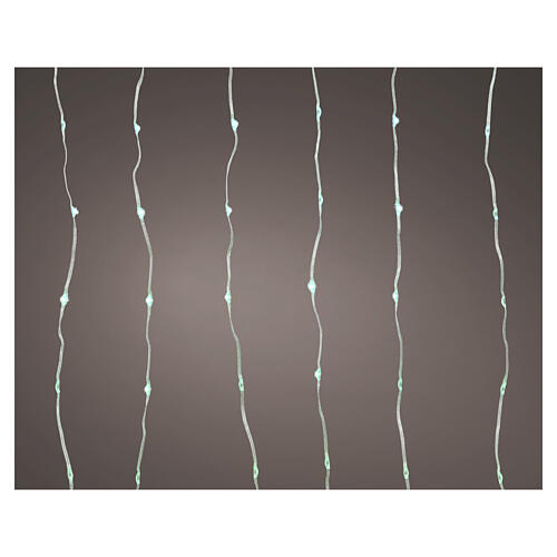 Multicolour LED light curtain for indoor/outdoor, 400 micro LEDs, 75x75 in 1