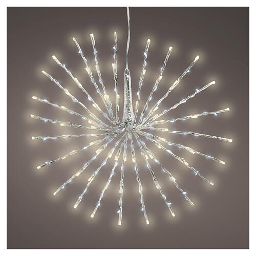 Étoile polaire lumineuse INT/EXT 264 LEDs blanc chaud et froid diamètre 45 cm 1