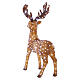 Acrylic Christmas reindeer, indoor/outdoor, 360 cold white LEDs, 50x40x33.5 in s5