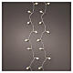 Pinguino in acrilico con cappello e sciarpa int-est 40 LED bianco freddo 40x30x20 cm s1