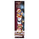 Tour d'animaux de Noël en acrylique intérieur/extérieur 60 LEDs blanc froid 60x15x15 cm s2