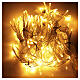 Tenda luminosa int-est effetto flash 160 LED luce soft gold 1x2 mt s3