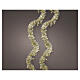 Ghirlanda luminosa int-est argentata 180 LED luce soft gold 9 mt s1