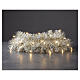 Ghirlanda luminosa int-est argentata 180 LED luce soft gold 9 mt s3