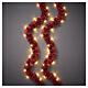 Ghirlanda natalizia int-est rossa 180 LED luce soft gold 9 mt s1