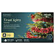 Ghirlanda natalizia int-est rossa 180 LED luce soft gold 9 mt s4