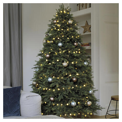 Guirlande lumineuse int/ext Cherry avec sphères LED blanc chaud 18 m 4