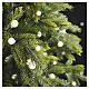 Guirlande lumineuse int/ext Cherry avec sphères LED blanc chaud 18 m s2