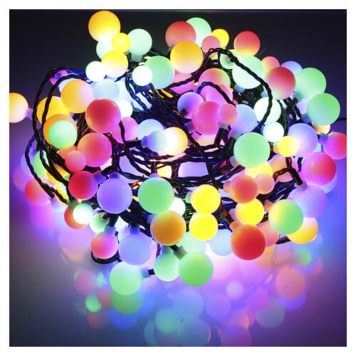 Guirlande lumineuse de Noël Cherry 240 LEDs multicolores 18 m int/ext 4