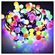 Guirlande lumineuse de Noël Cherry 240 LEDs multicolores 18 m int/ext s4