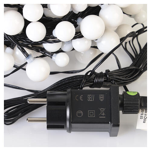 Catena luminosa int-est natalizia Cherry 240 LED multicolore 18 mt 6