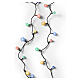 Catena luminosa int-est natalizia Cherry 240 LED multicolore 18 mt s5