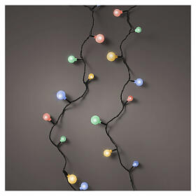 Luzes de Natal Cherry 240 LEDs multicoloridos 18 m interior/exterior