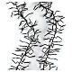 Cluster chain of 768 cold white LED Christmas lights, 23 ft, indoor/outdoor s6