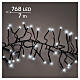 Guirlande lumineuse de Noël Cluster 7 m 768 LEDs blanc froid int/ext s1