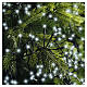 Corrente luminosa de Natal int/ext Cluster 768 LEDs branco frio 7 m s2