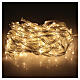 Rideau lumineux de Noël Flowing 200 LEDs blanc chaud 2x1 m int/ext s3