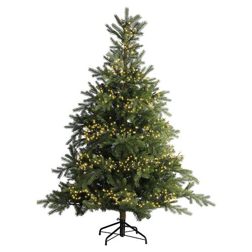 Cluster twinkle chain of 448 soft gold LED Christmas lights, 14 ft, indoor/outdoor 3