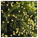 Guirlande lumineuse Cluster 420 cm 448 LEDs soft gold effet scintillant int/ext 420 cm s2