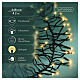 Luci natalizie int-est Cluster 448 LED soft gold effetto scintillante 420 cm s4