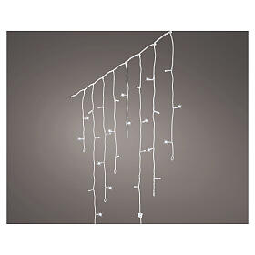 Luci pendenti int-est 720 LED bianco freddo 10 funzioni effetto neve 18 m