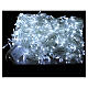 Cortina luminosa para interior, 720 LEDs branco frio, 10 funções, efeito neve, 18 m s4