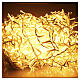 Tenda luminosa int-est ghiacciolo 1416 LED bianco caldo soft gold 12 m s2