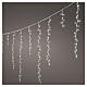 Indoor-outdoor snowfall cascade with 708 LEDs warm white, cold white and classic white, 20 ft s1